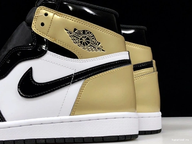 Jordan Retro 1 Toe High Glod 861428-007 Air 0524